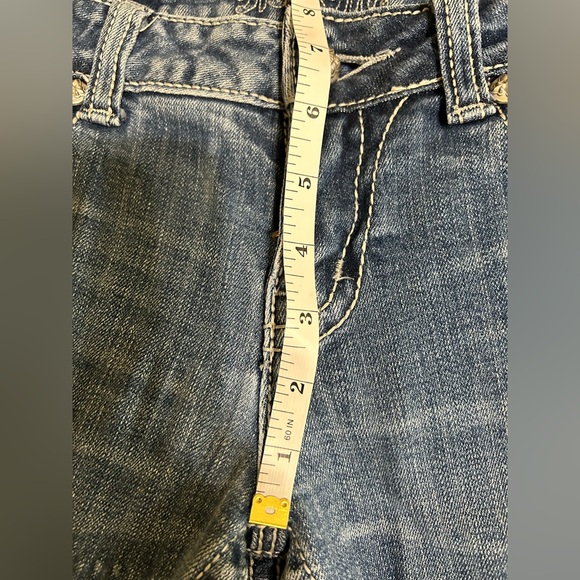 Miss Me Flare Jeans in Classic Blue - Picture 3 of 7